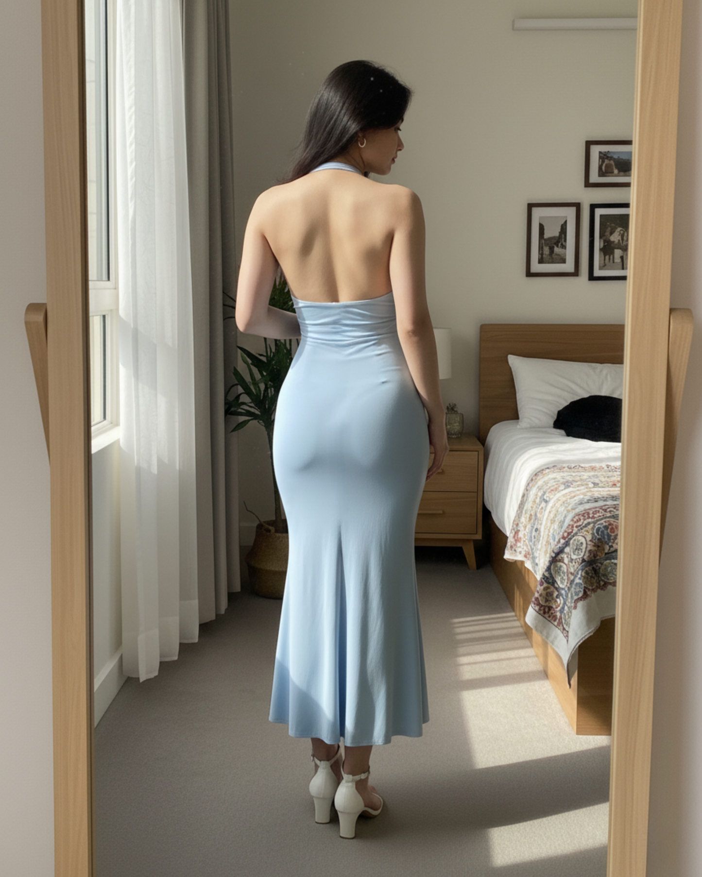 The Cloud Nine Halter Dress